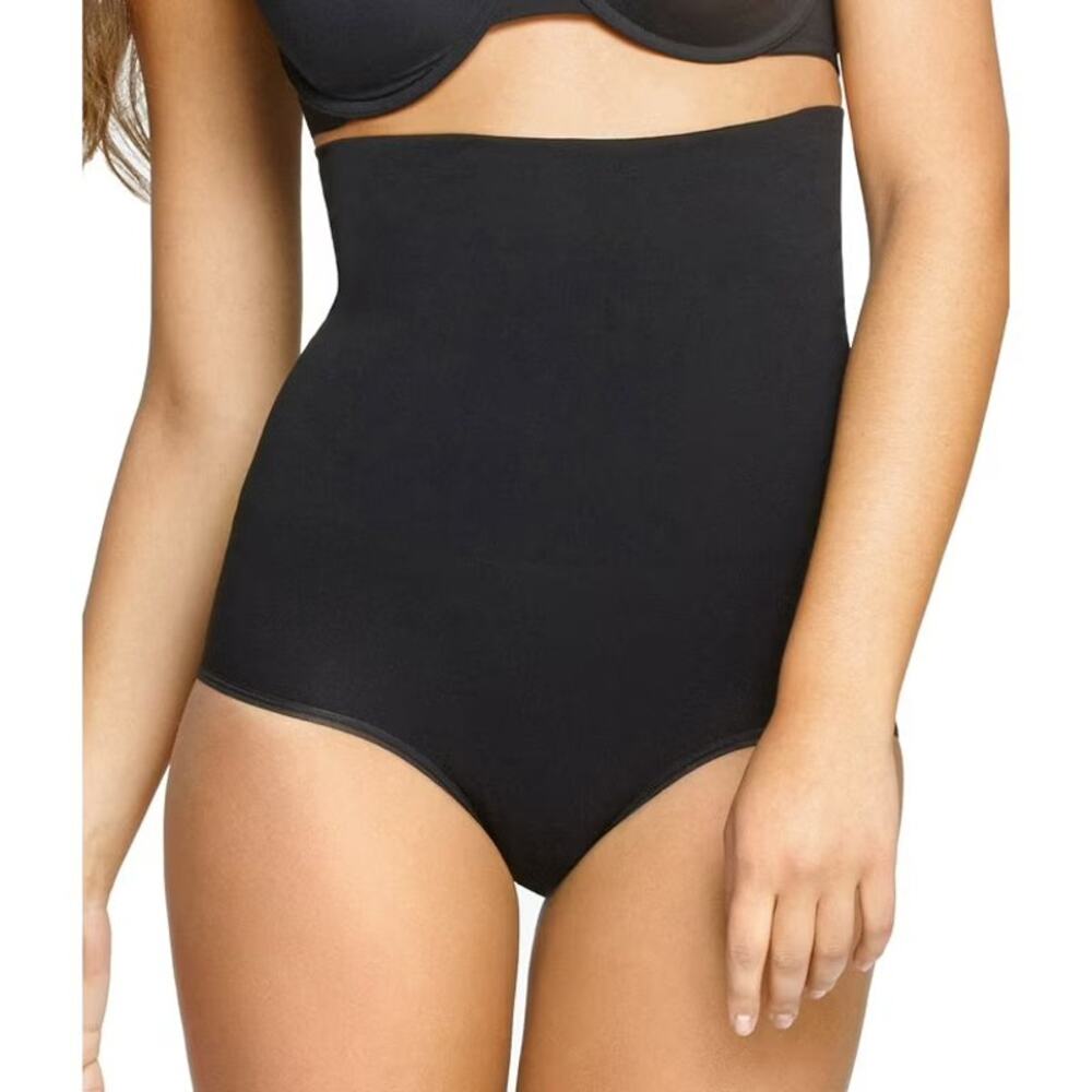 Yummie Cameo InShapes Firm Control High Waist Brief Black S/M NEW